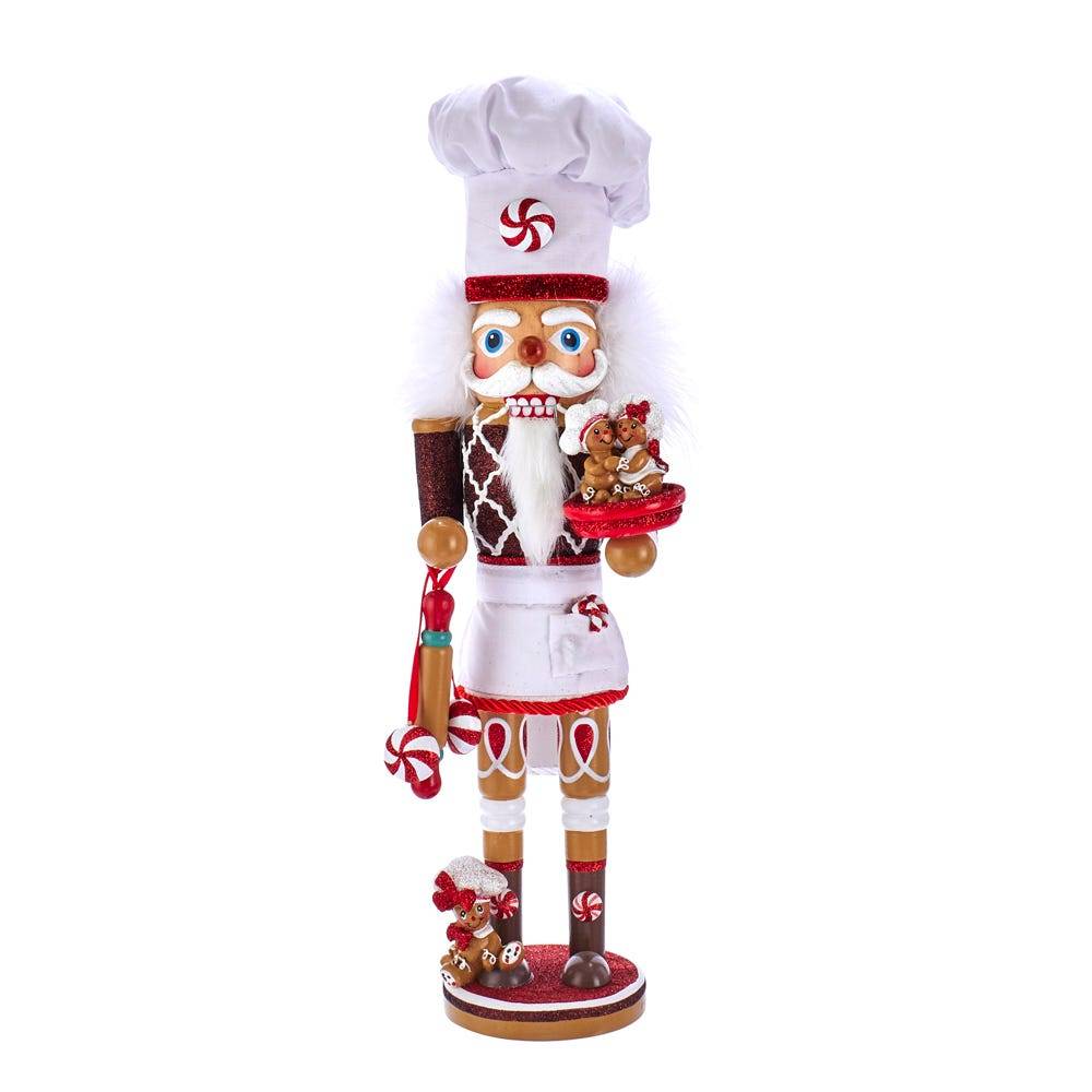 Kurt Adler 15.5-Inch Hollywood Gingerbread Chef Nutcracker