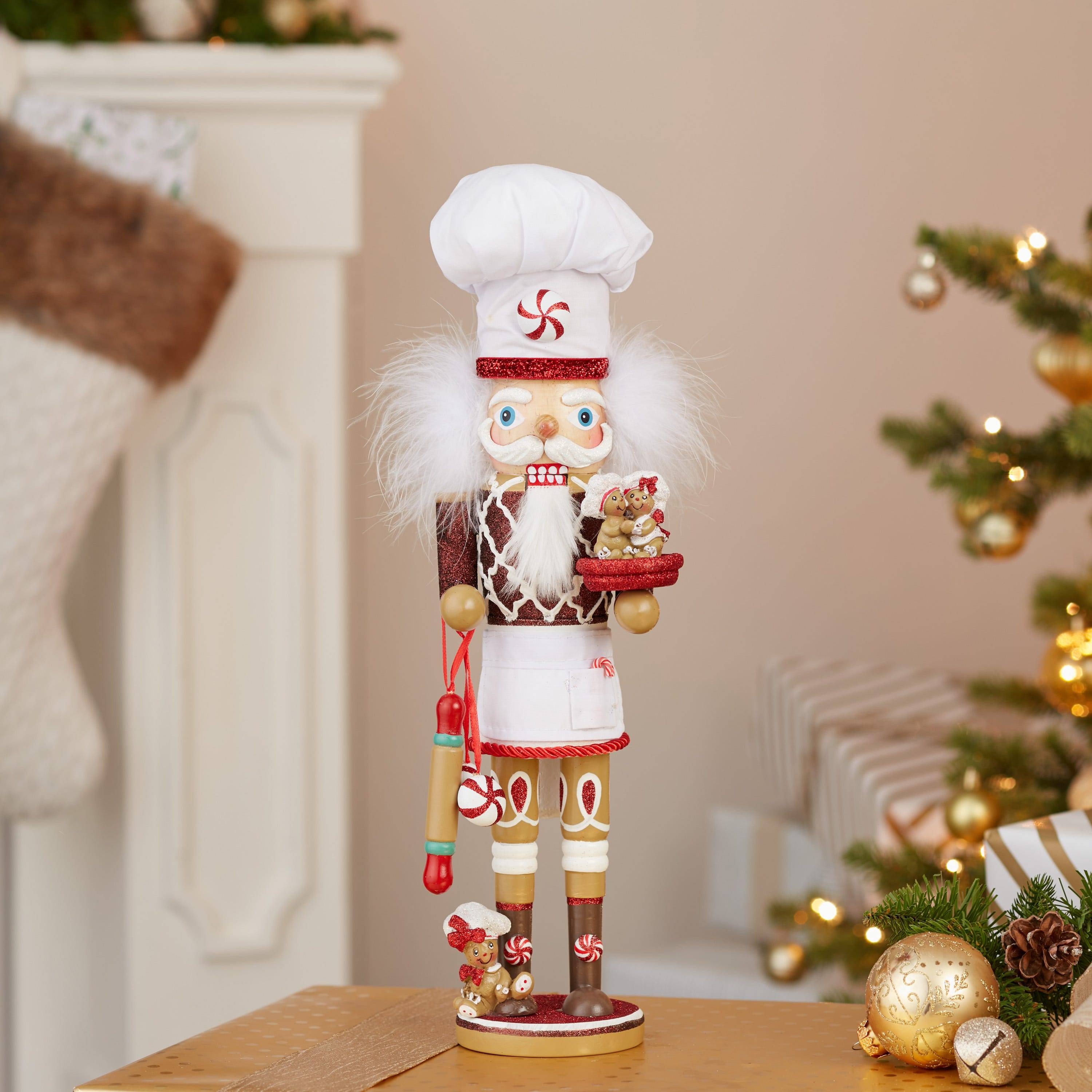 Kurt Adler 15.5-Inch Hollywood Gingerbread Chef Nutcracker