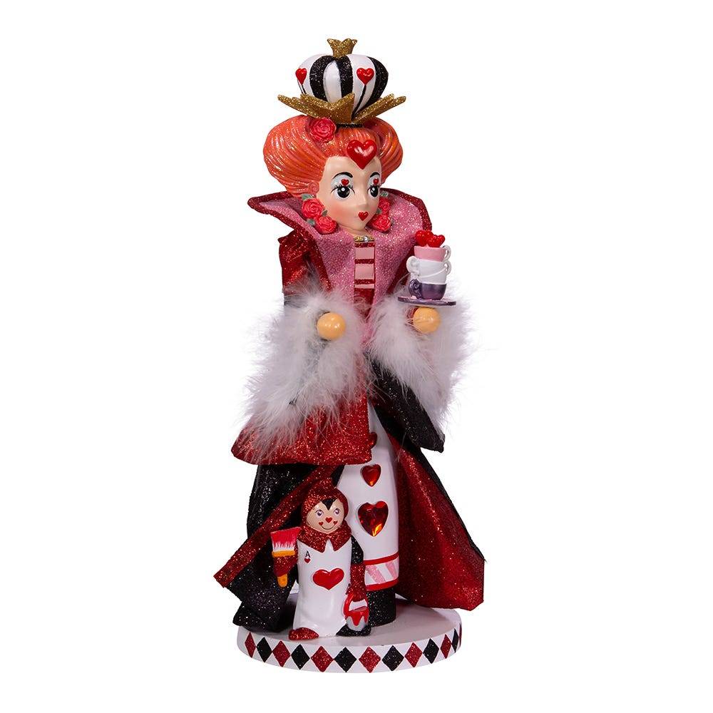 Kurt Adler 17.5-Inch Hollywood Queen of Hearts Nutcracker