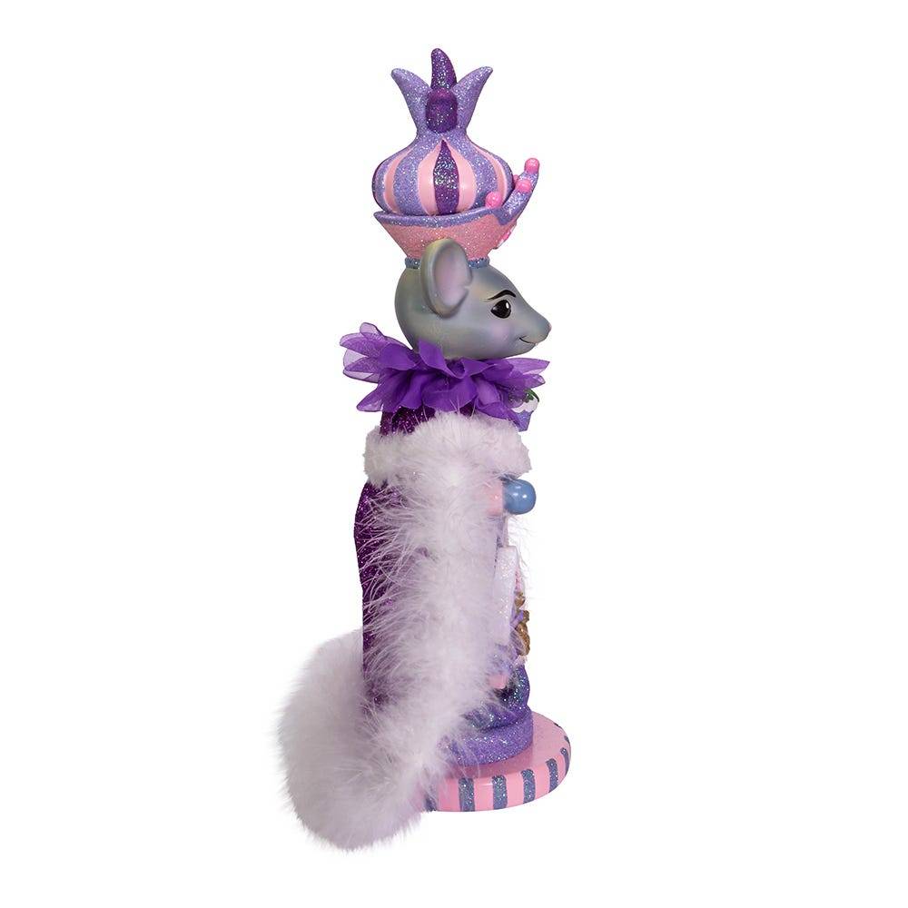 Kurt Adler 15-Inch Hollywood Sugar Plum Mouse King Nutcracker