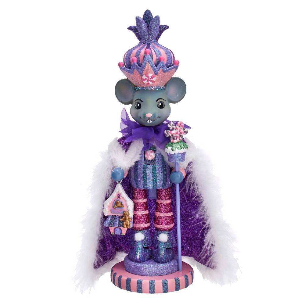 Kurt Adler 15-Inch Hollywood Sugar Plum Mouse King Nutcracker