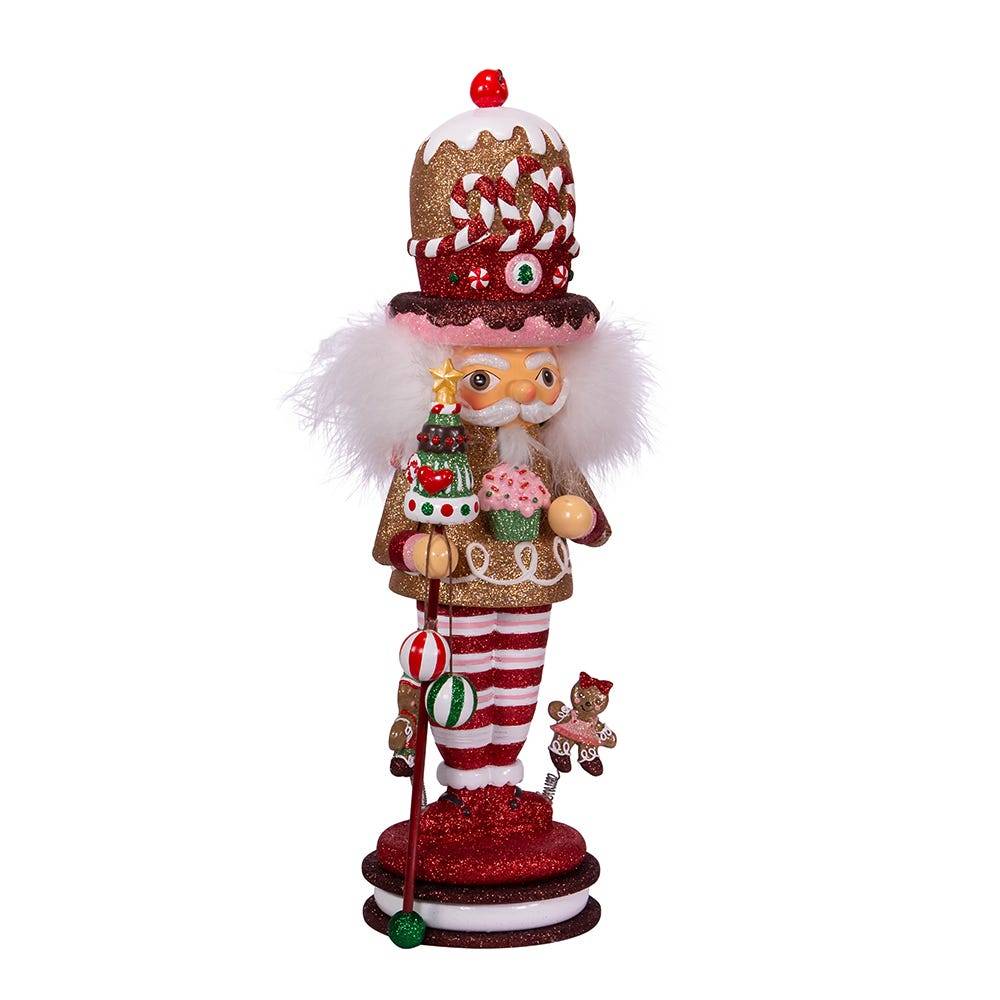 Kurt Adler 16.5-Inch Hollywood Gingerbread King Nutcracker