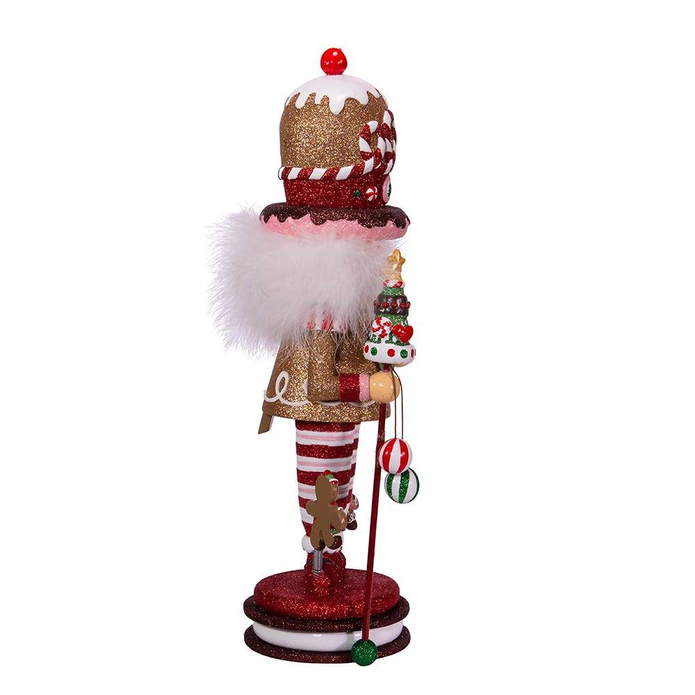 Kurt Adler 16.5-Inch Hollywood Gingerbread King Nutcracker