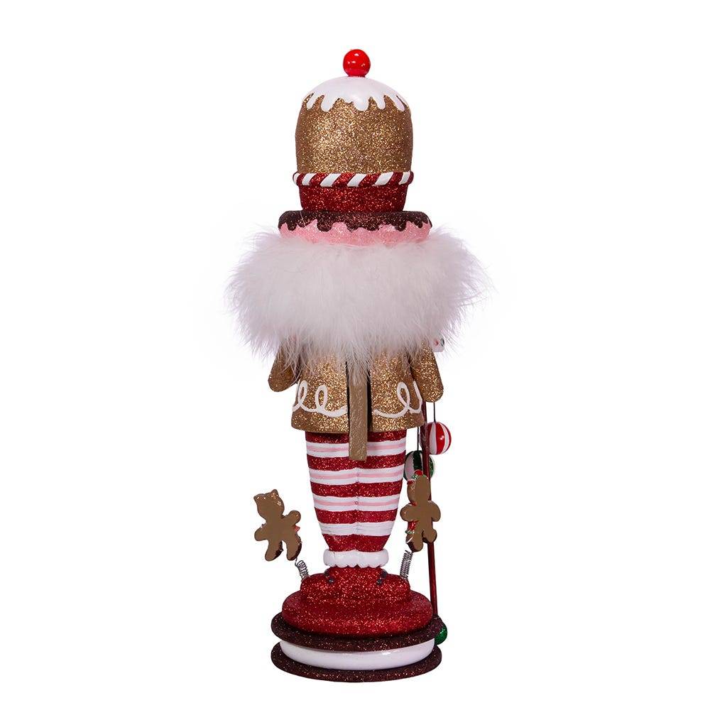 Kurt Adler 16.5-Inch Hollywood Gingerbread King Nutcracker