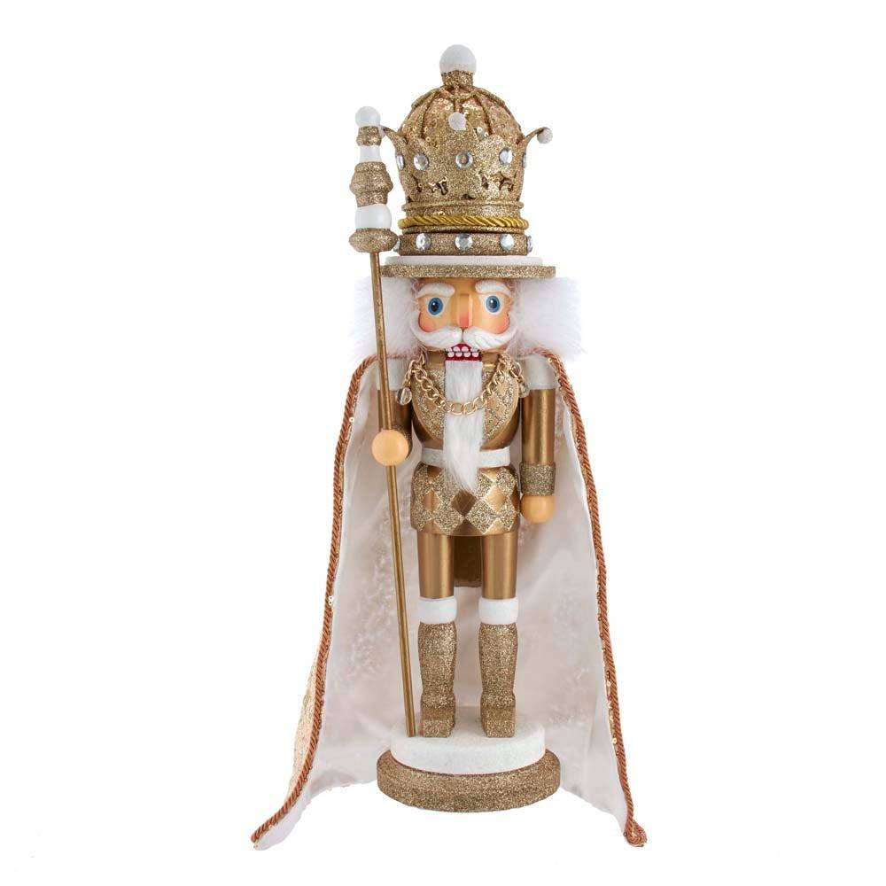 Kurt Adler 17.5-Inch Hollywood Gold King Nutcracker