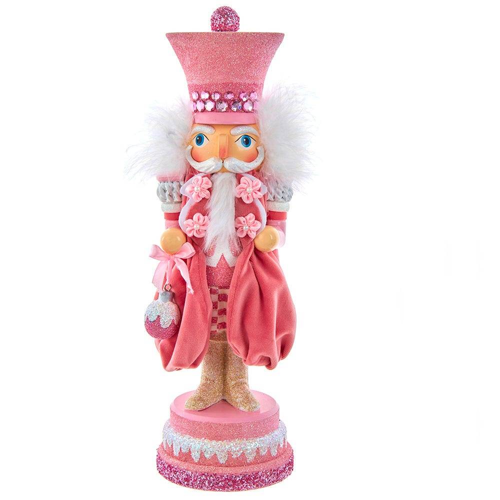 Kurt Adler 15-Inch Hollywood Pink Sweet Soldier Nutcracker