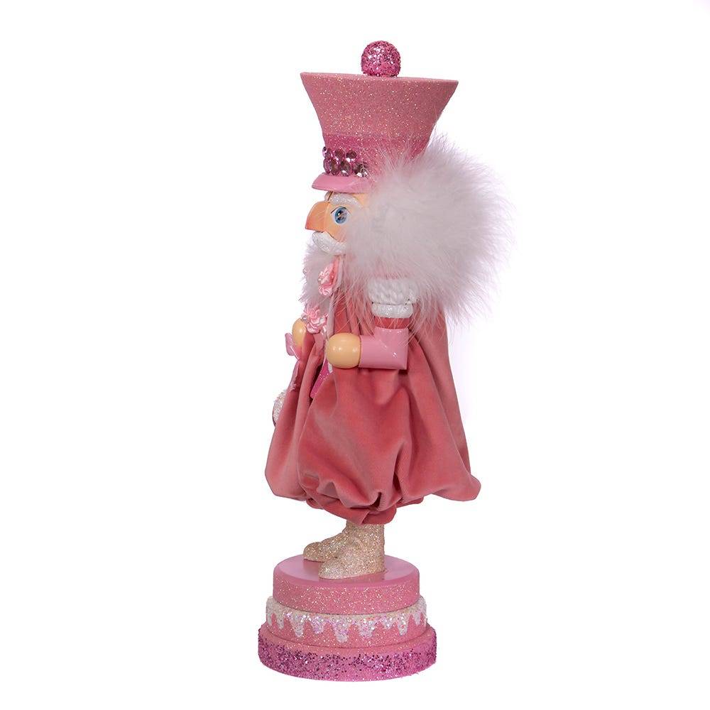 Kurt Adler 15-Inch Hollywood Pink Sweet Soldier Nutcracker