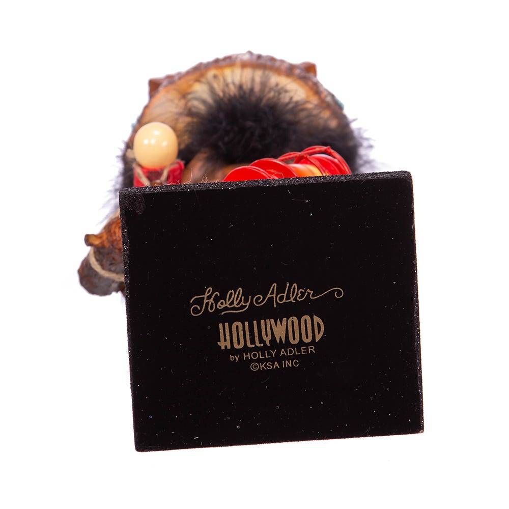 Kurt Adler 18-Inch Hollywood Lodge Nutcracker with Cabin Hat