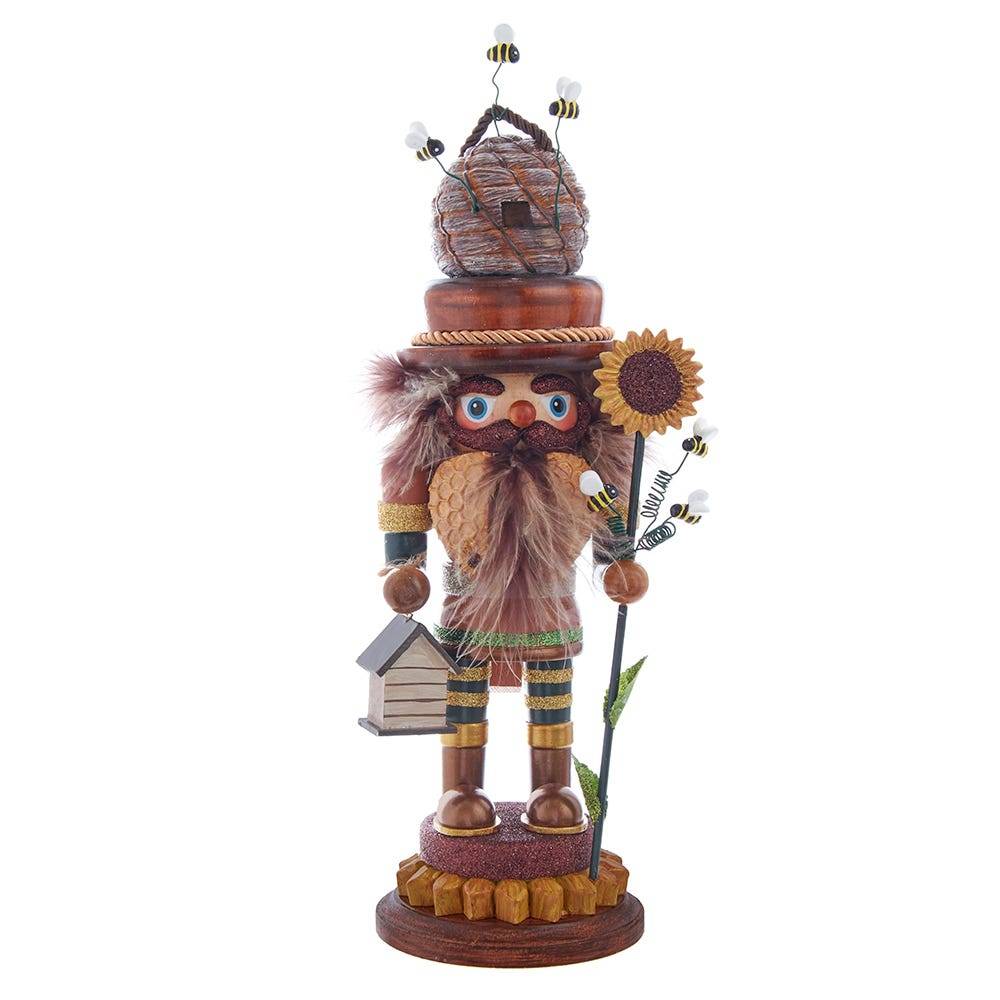 Kurt Adler 15-Inch Hollywood Bee Keeper Nutcracker