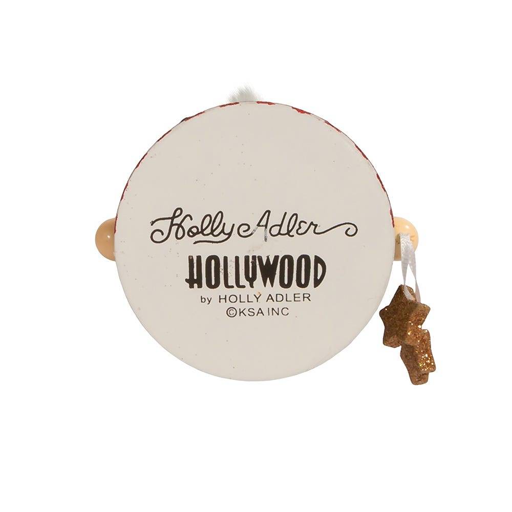 Kurt Adler 12.5-Inch Hollywood Jolly Tree Christmas Hat Nutcracker