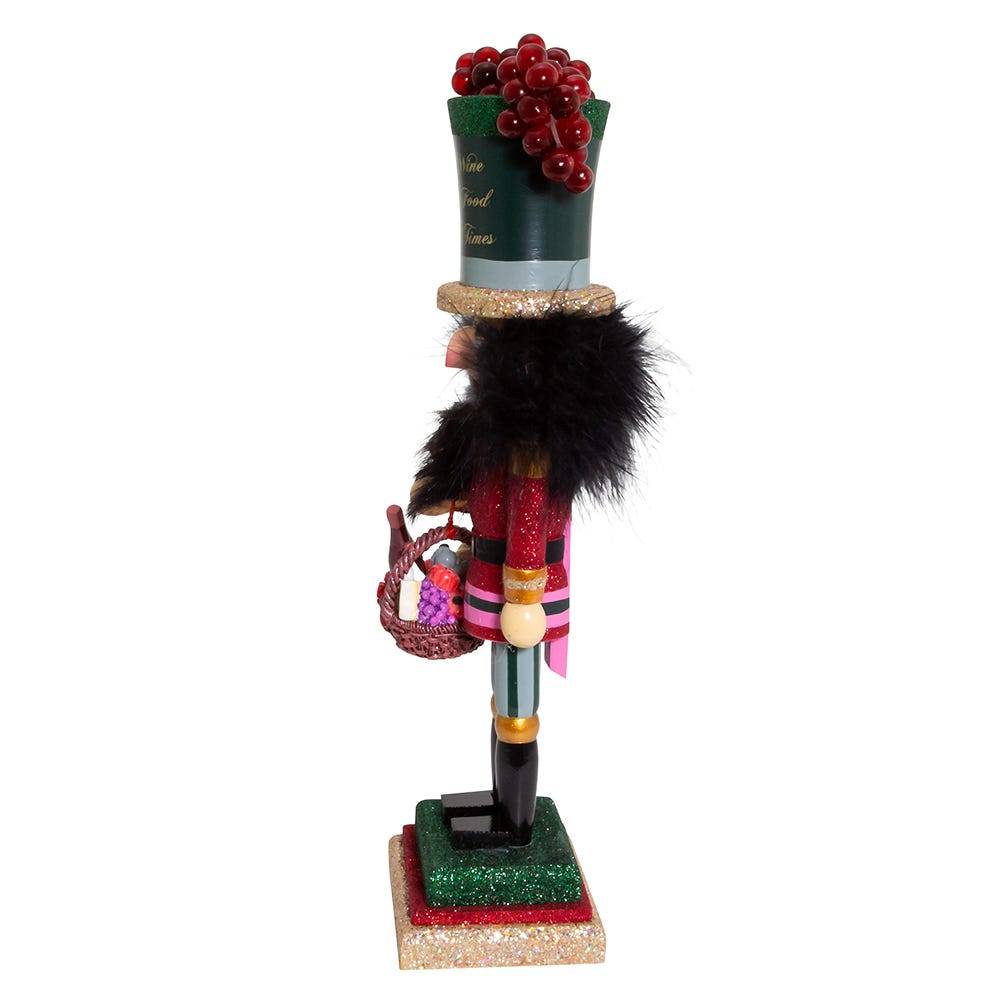 Kurt Adler 14-Inch Hollywood Wine Nutcracker