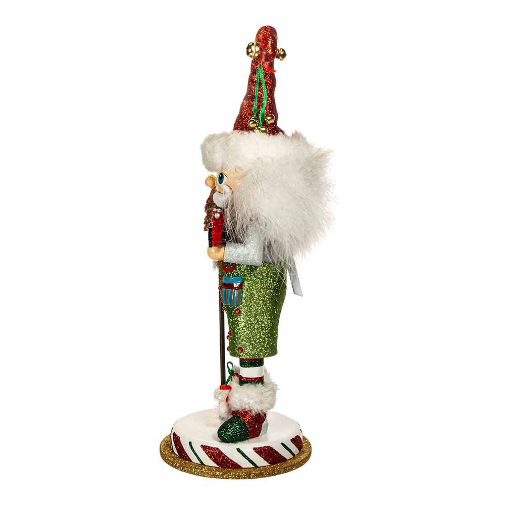 Kurt Adler 15-Inch Hollywood Elf with Hobby Horse Nutcracker