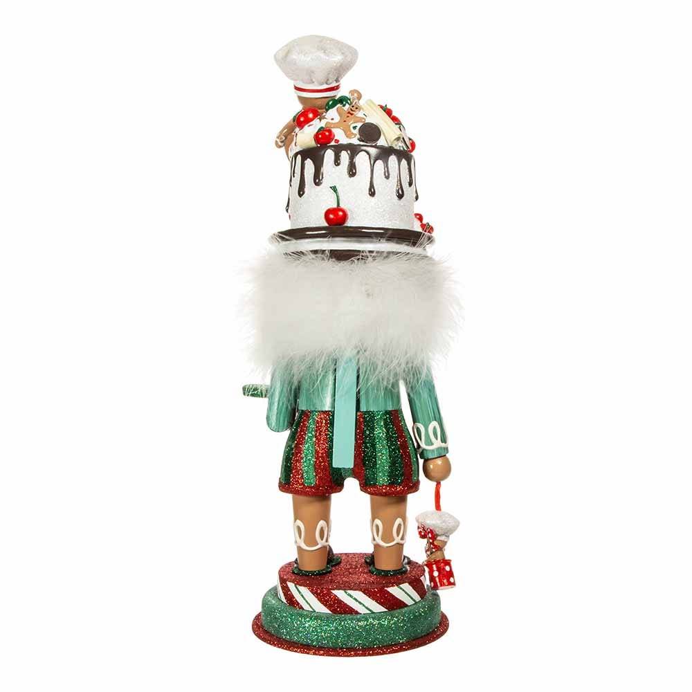 Kurt Adler 15-Inch Hollywood Nutcracker with Gingerbread Baker Hat