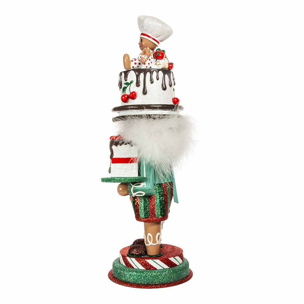 Kurt Adler 15-Inch Hollywood Nutcracker with Gingerbread Baker Hat