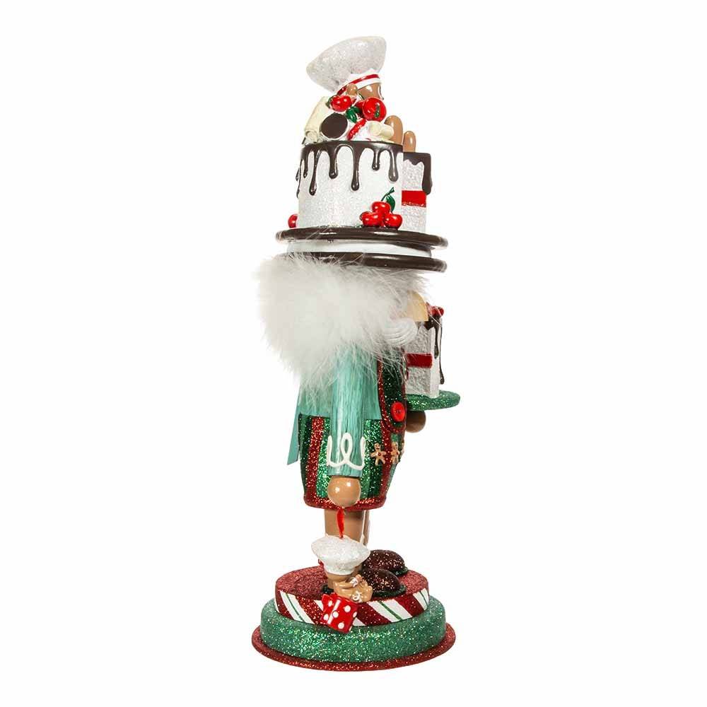 Kurt Adler 15-Inch Hollywood Nutcracker with Gingerbread Baker Hat