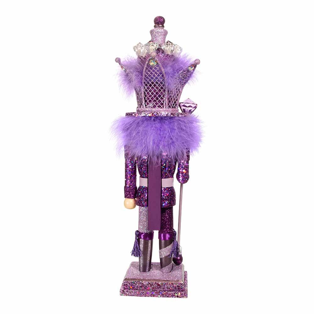 Kurt Adler 16-Inch Hollywood Purple King Nutcracker