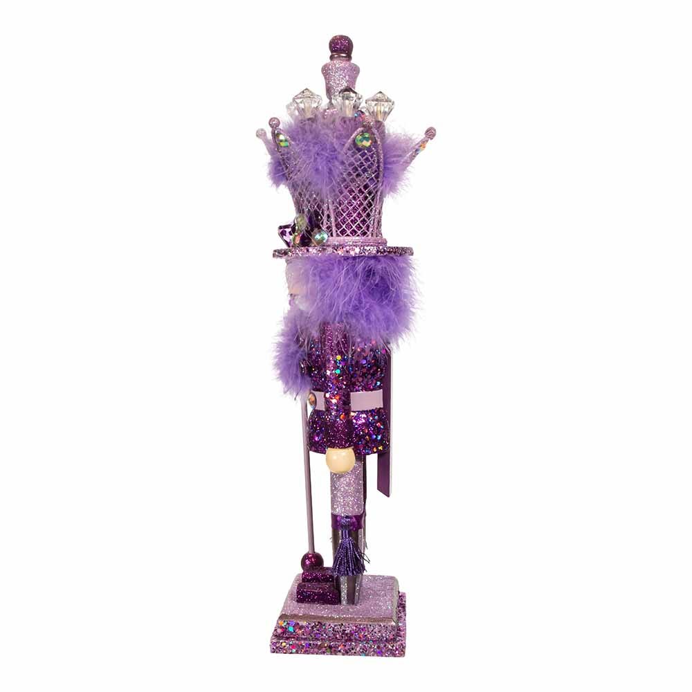 Kurt Adler 16-Inch Hollywood Purple King Nutcracker