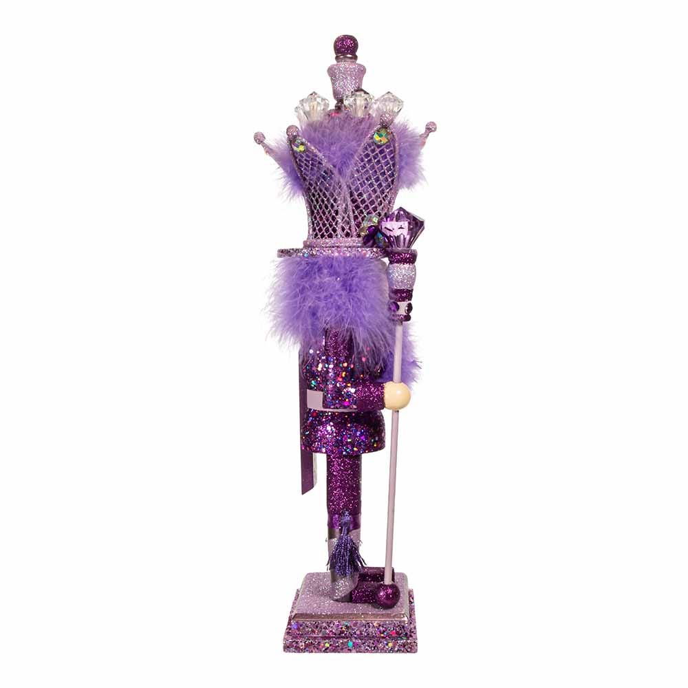 Kurt Adler 16-Inch Hollywood Purple King Nutcracker