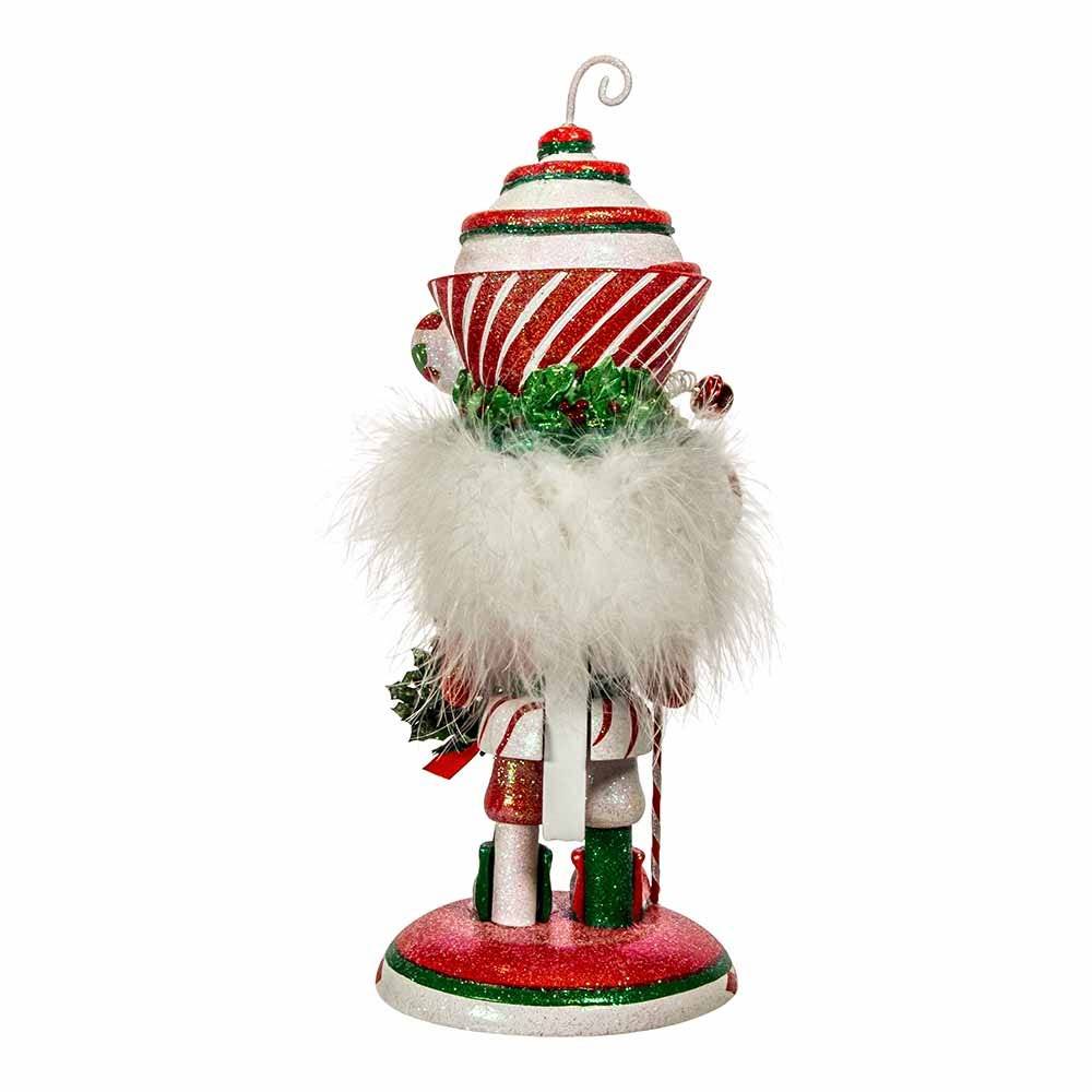 Kurt Adler 12-Inch Hollywood Cupcake Swirl Hat Nutcracker