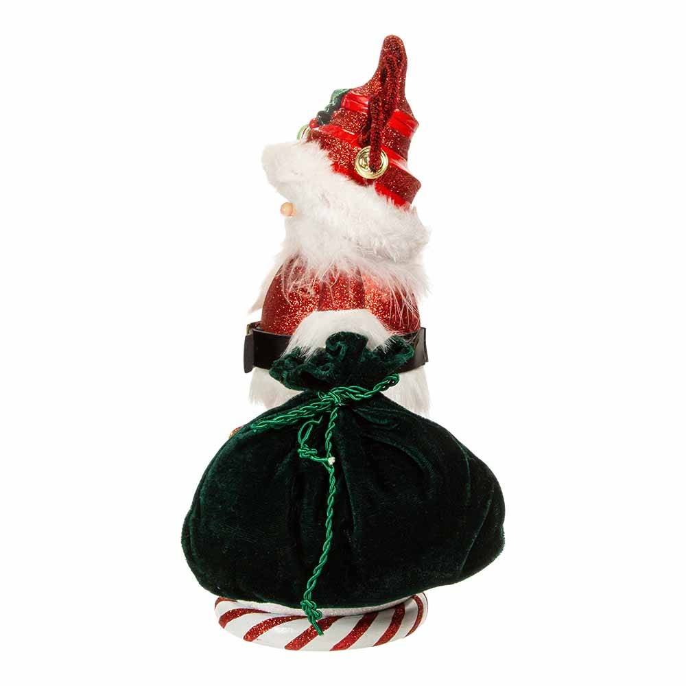 Kurt Adler 12-Inch Hollywood Santa and Pup Nutcracker