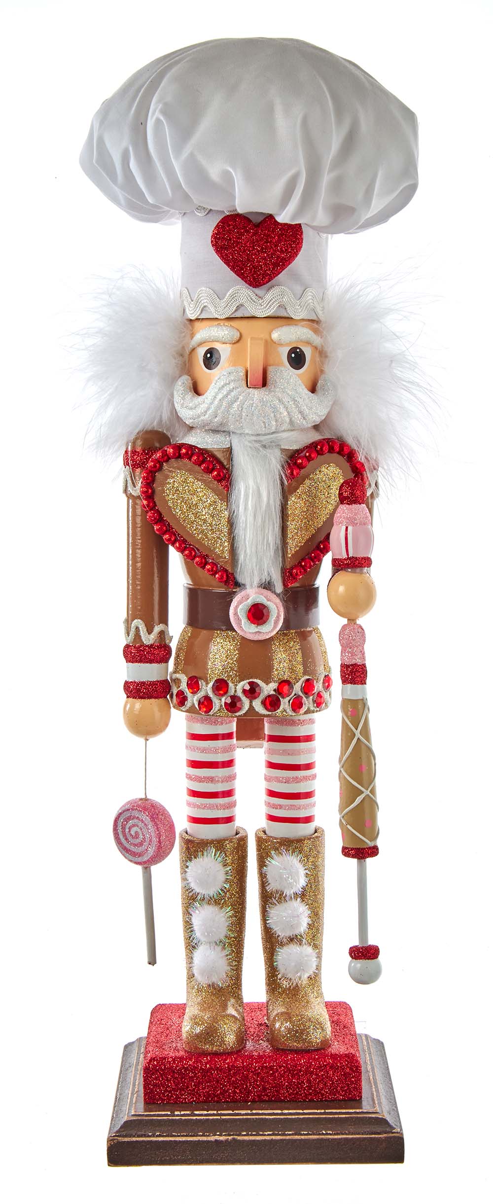 Kurt Adler 18-Inch Hollywood Gingerbread Chef Nutcracker