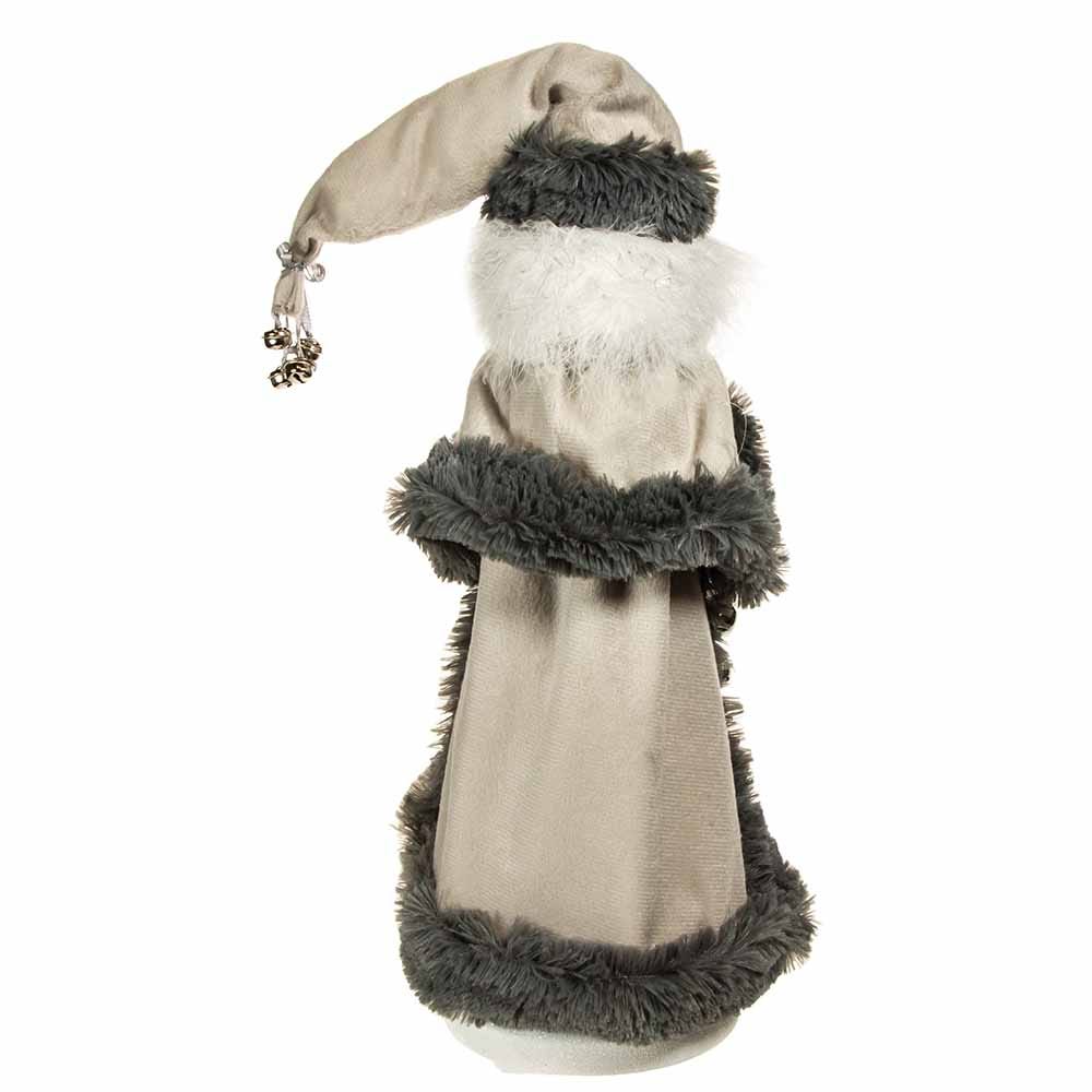 Kurt Adler 18-Inch Hollywood White and Gray Santa Nutcracker