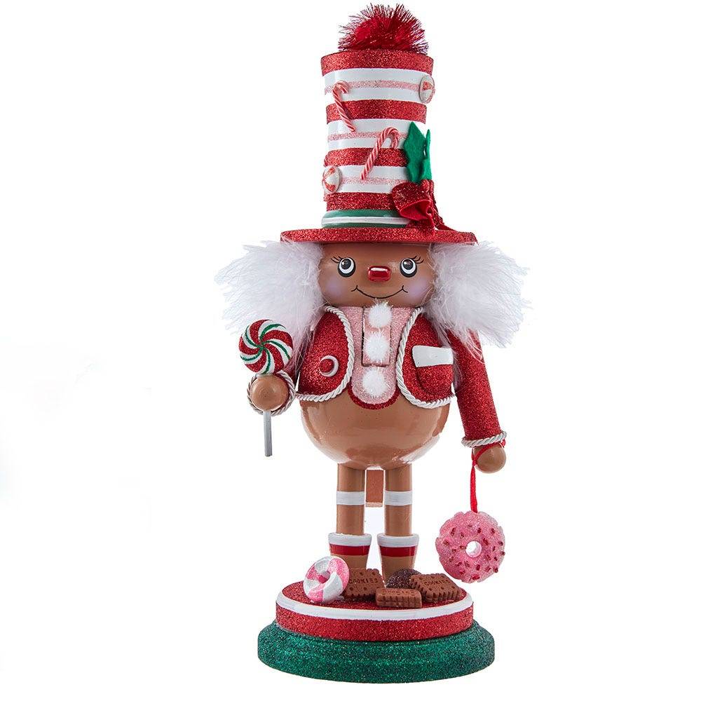 Kurt Adler 14-Inch Hollywood Gingerbread Boy Nutcracker