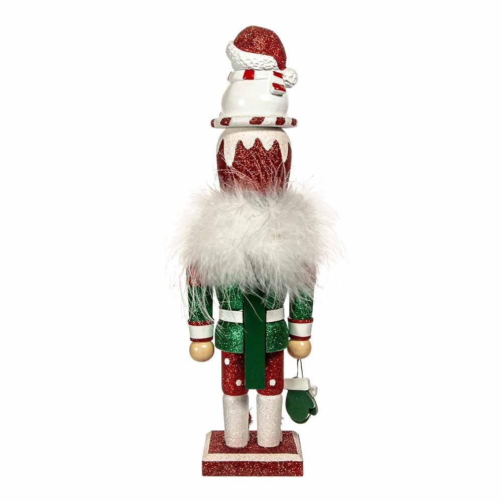 Kurt Adler 12-Inch Hollywood Snowman Hat Nutcracker