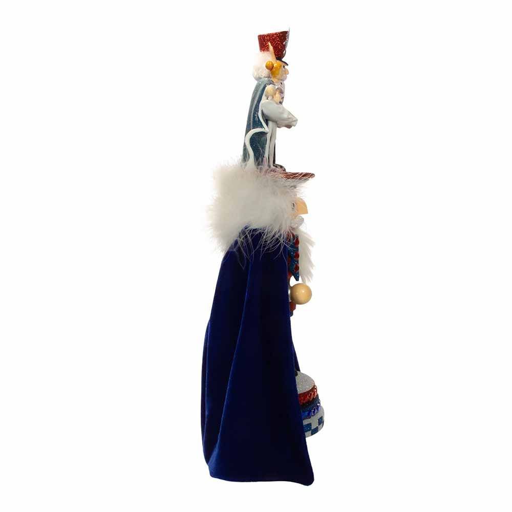 Kurt Adler 18-Inch Hollywood Clara with Nutcracker Prince Nutcracker