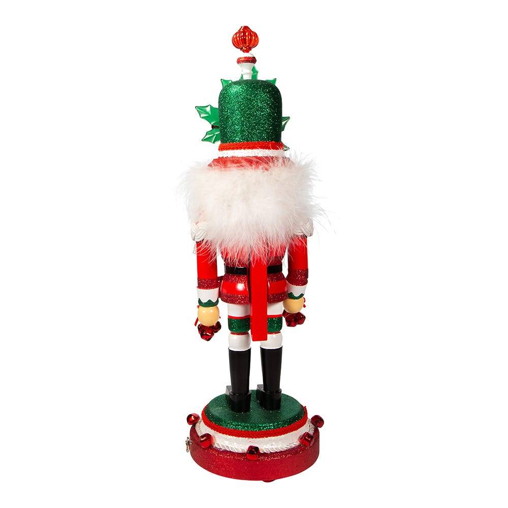 Kurt Adler 17-Inch Hollywood Musical Jingle Bells Nutcracker