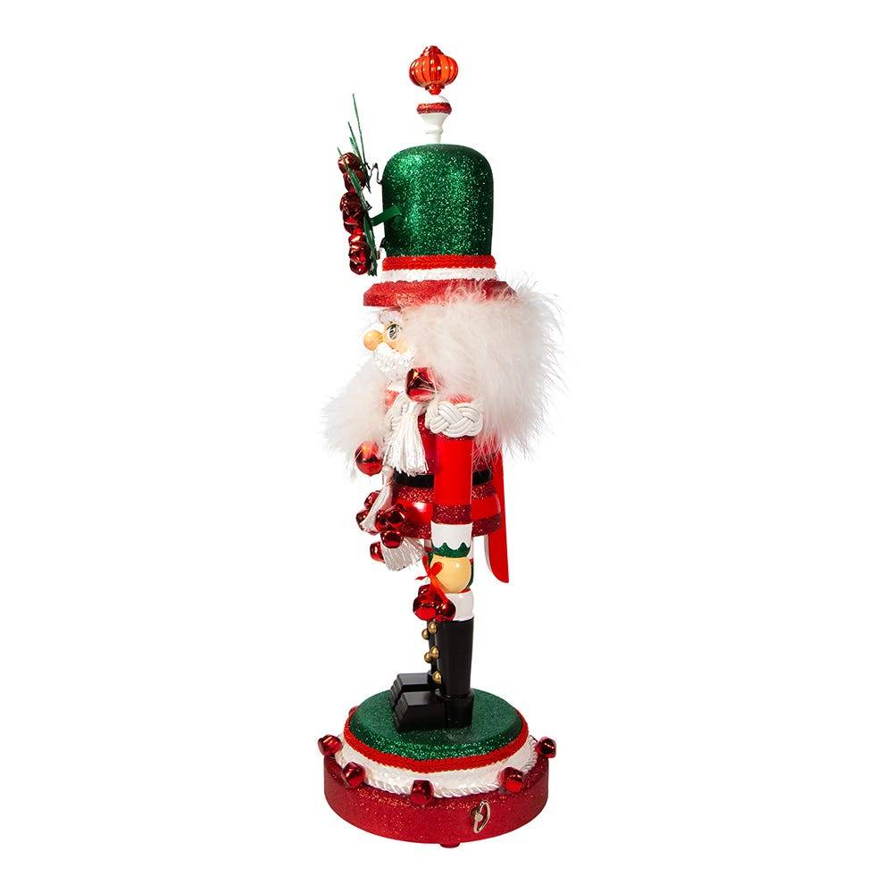 Kurt Adler 17-Inch Hollywood Musical Jingle Bells Nutcracker