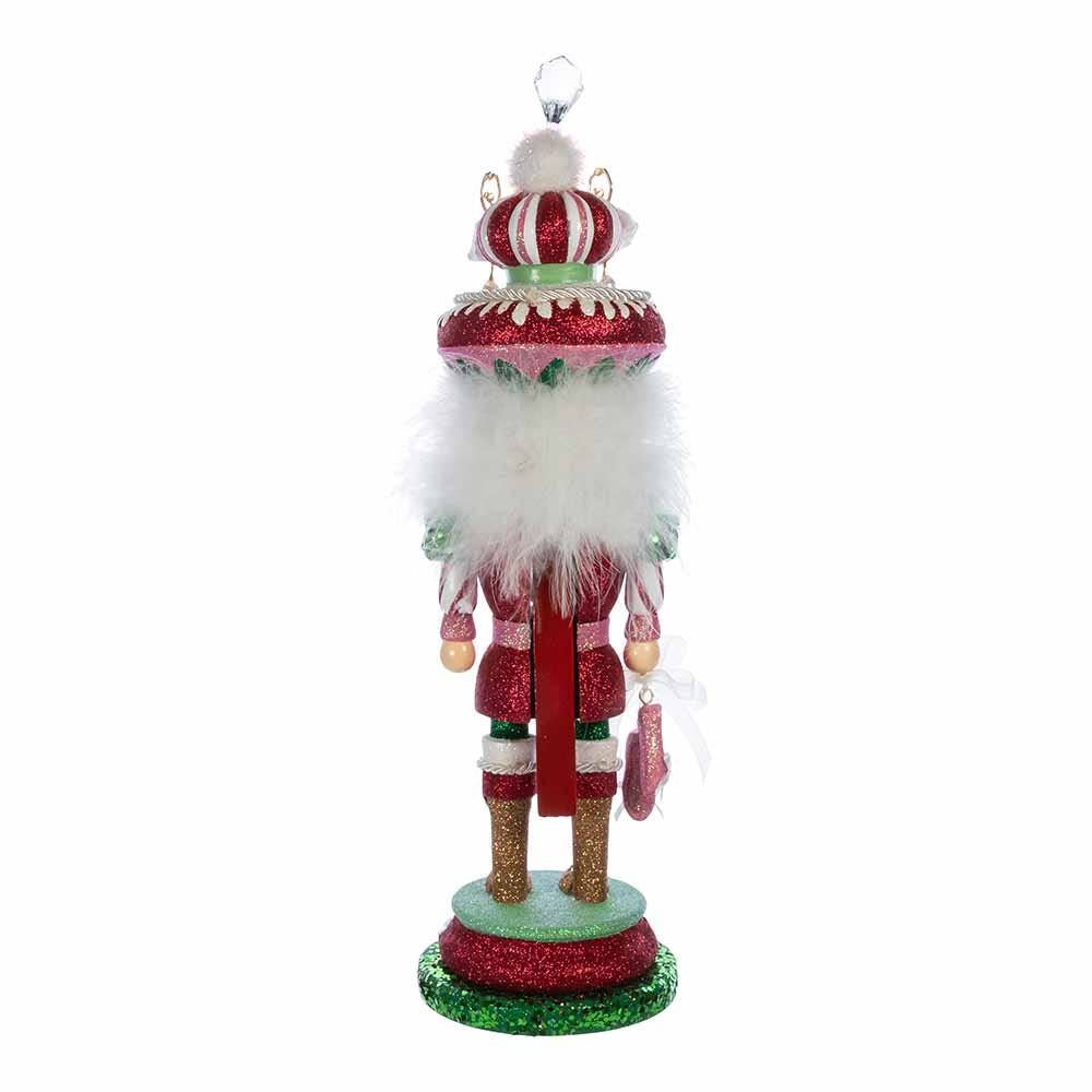 Kurt Adler 18-Inch Hollywood Pink and Green Ballet Soldier Nutcracker