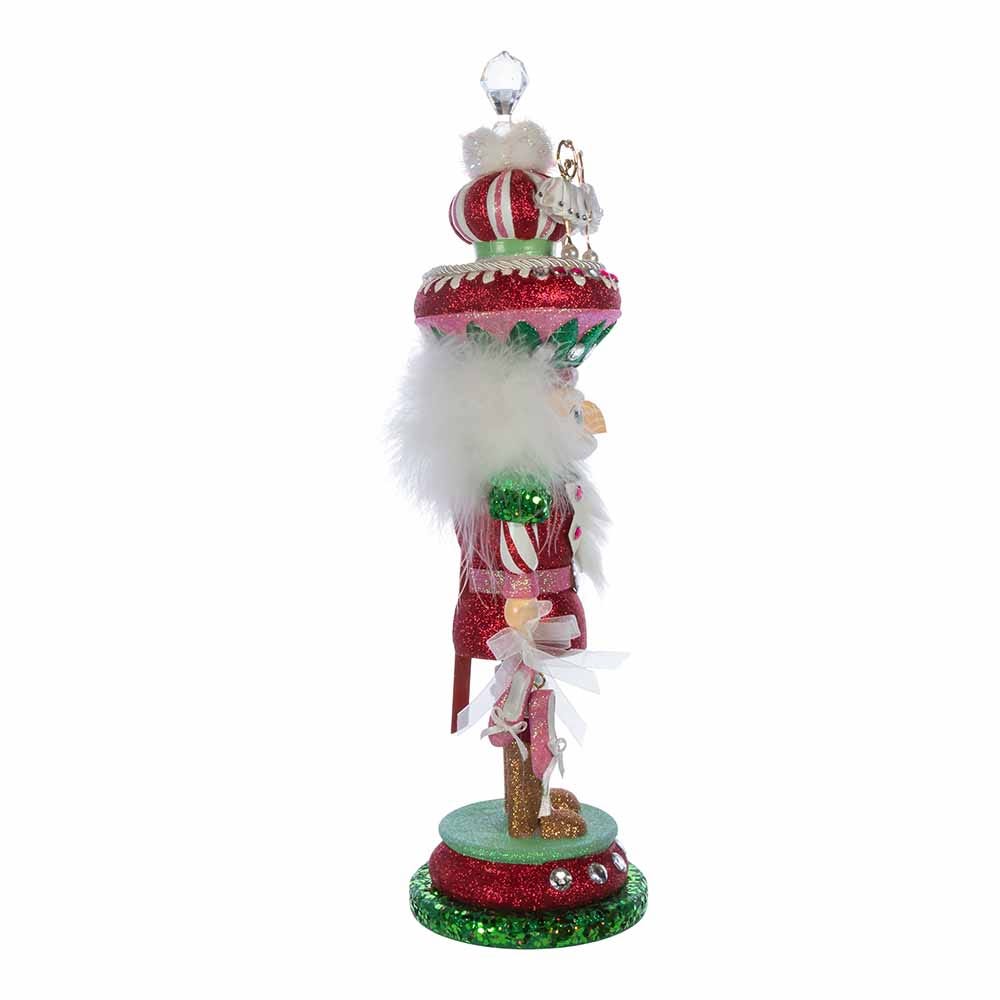 Kurt Adler 18-Inch Hollywood Pink and Green Ballet Soldier Nutcracker