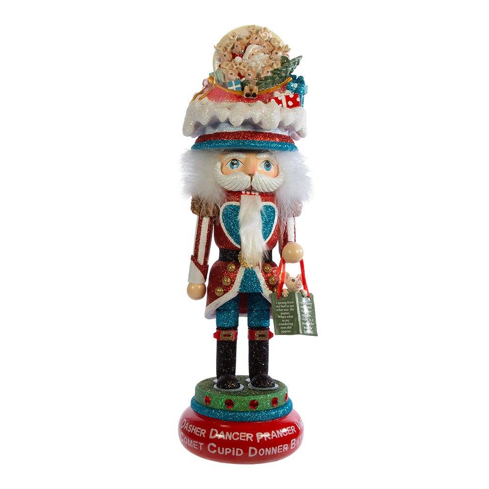 Kurt Adler 18-Inch Hollywood Night Before Christmas Nutcracker, 5th in Series