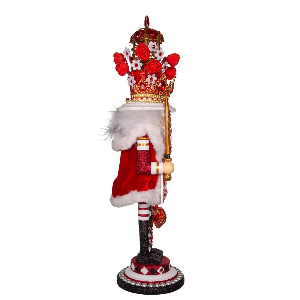 Kurt Adler 18-Inch Hollywood King of Hearts Nutcracker