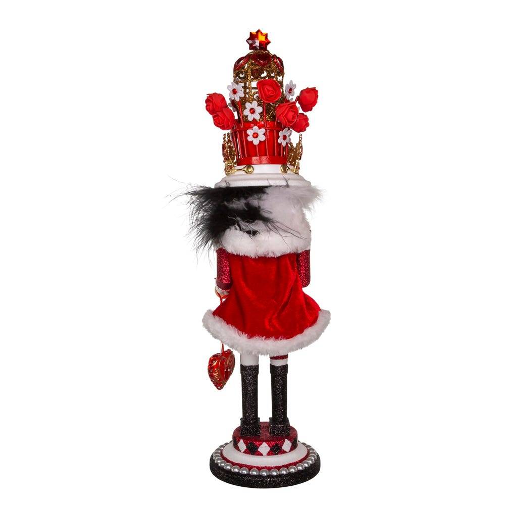 Kurt Adler 18-Inch Hollywood King of Hearts Nutcracker