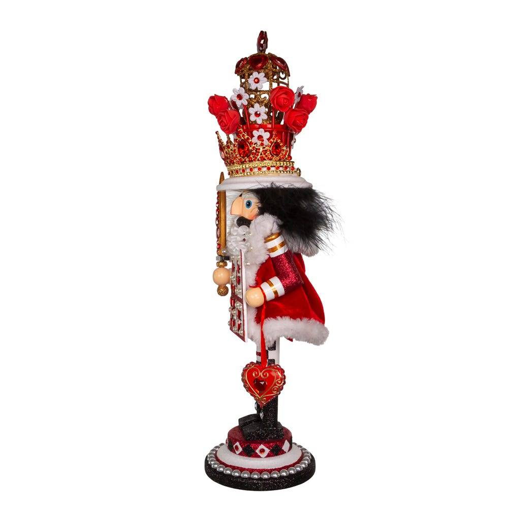 Kurt Adler 18-Inch Hollywood King of Hearts Nutcracker