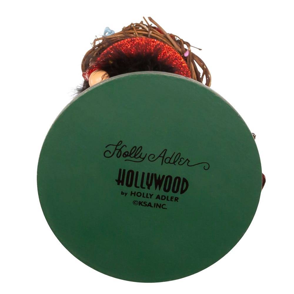 Kurt Adler 19.5-Inch Hollywood Cardinal in Tree Hat Nutcracker