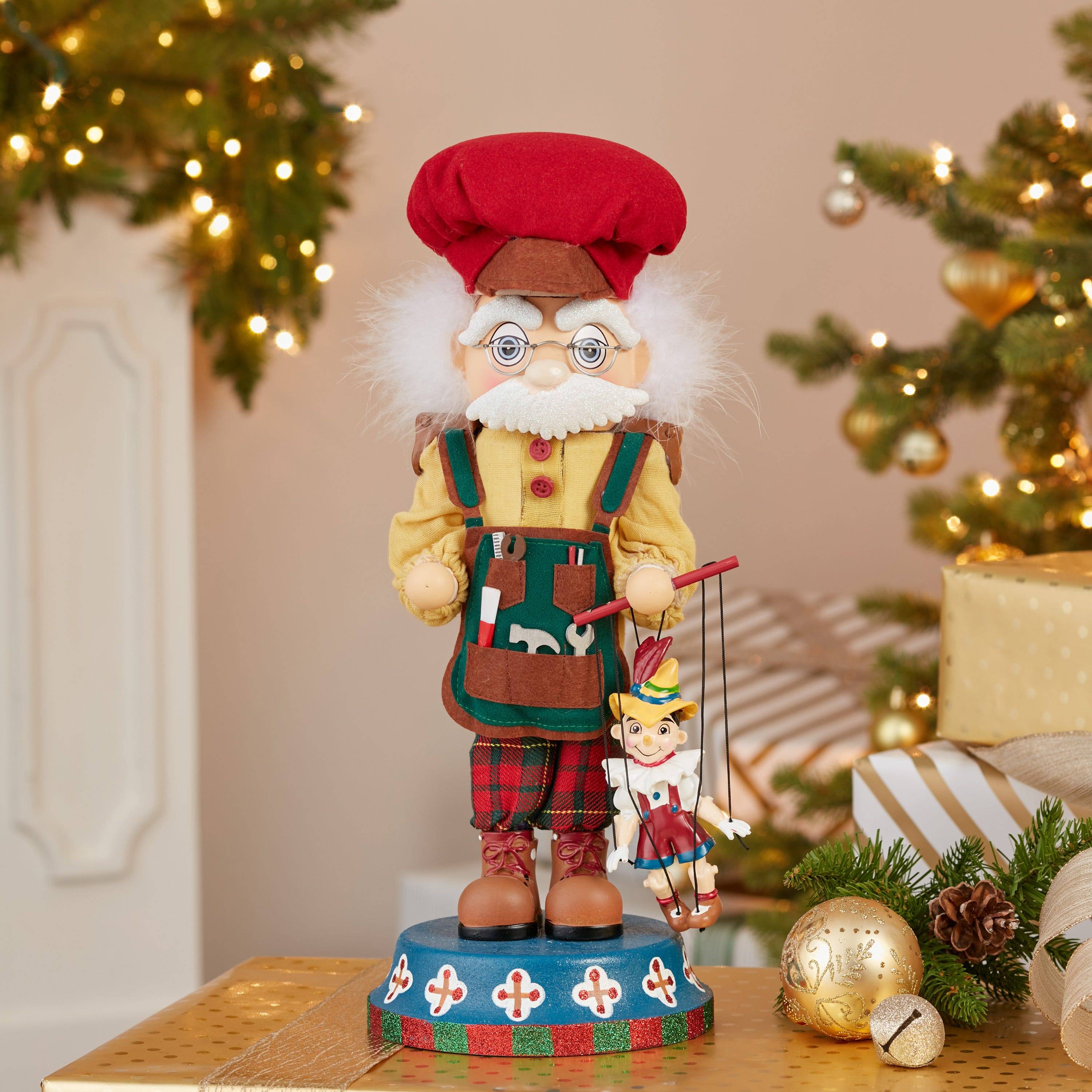 Kurt Adler 15-Inch Hollywood Geppetto Nutcracker