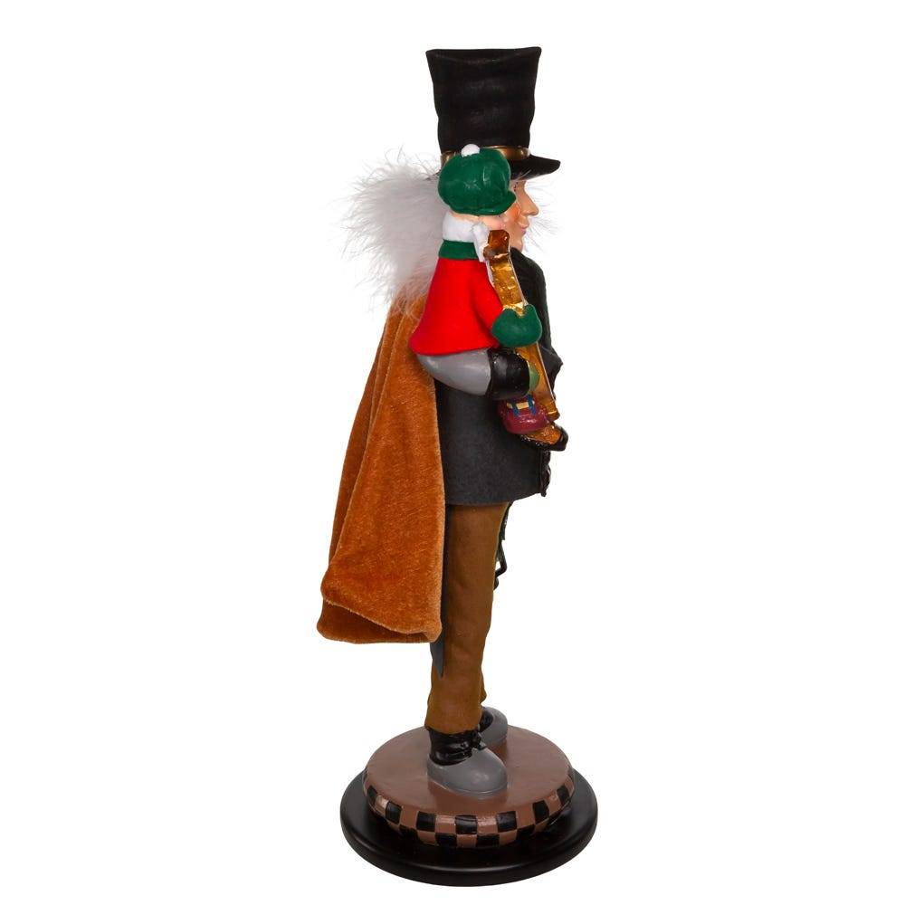 Kurt Adler 17-Inch Bob Cratchit and Tiny Tim Nutcracker