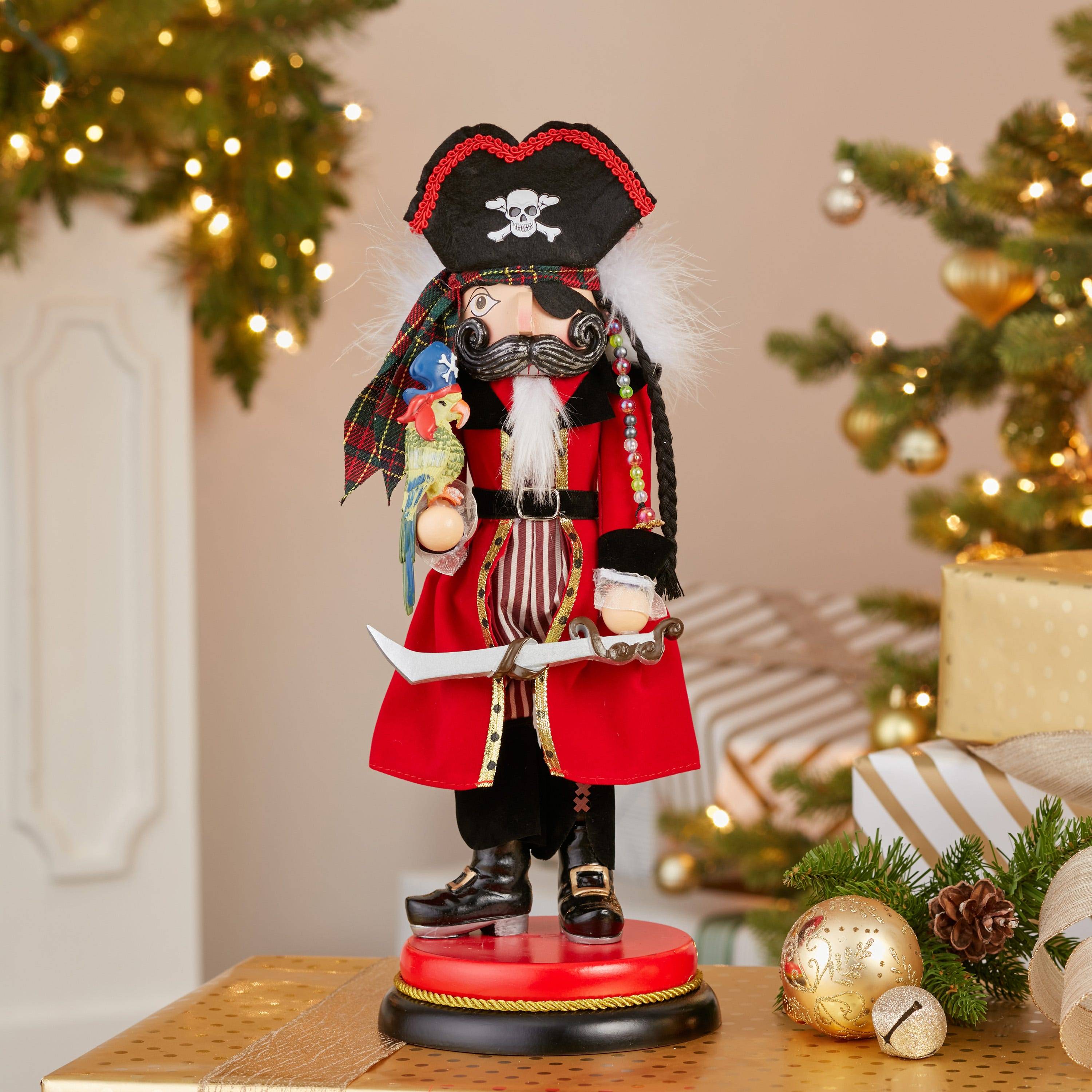 Kurt Adler 15-Inch Hollywood Pirate Nutcracker