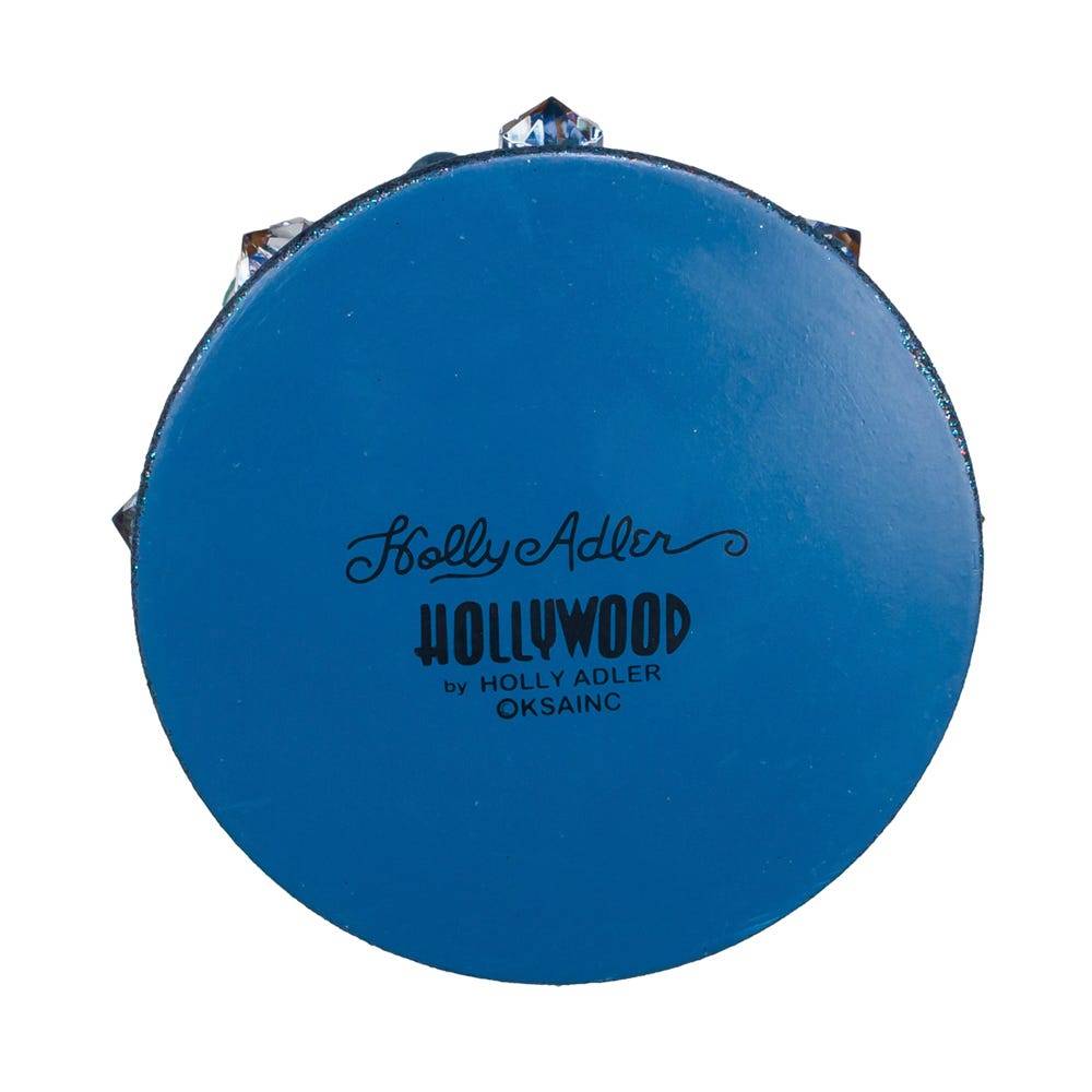 Kurt Adler 18-Inch Hollywood Blue with Tree Nutcracker