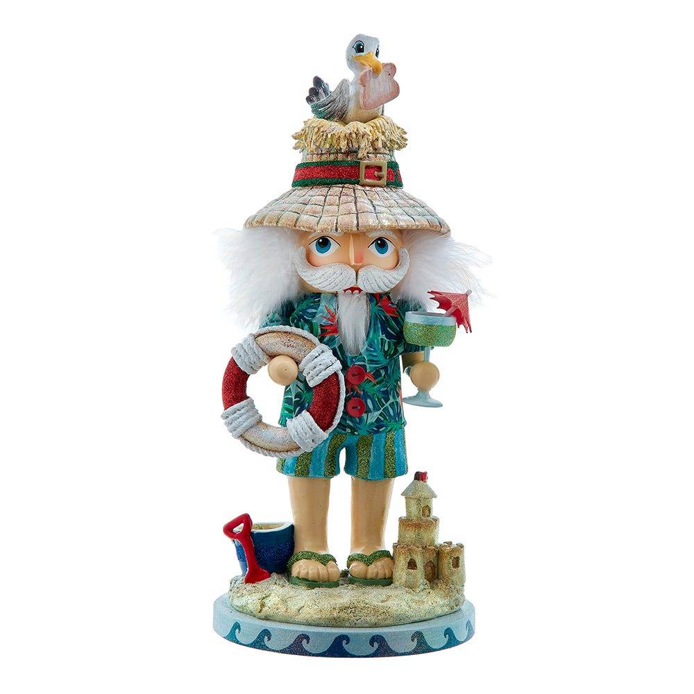 Kurt Adler 15-Inch Hollywood Nutcrackers Beach Nutcracker