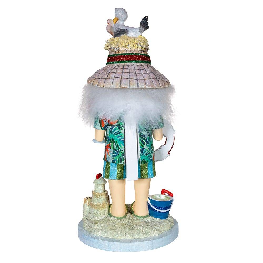 Kurt Adler 15-Inch Hollywood Nutcrackers Beach Nutcracker