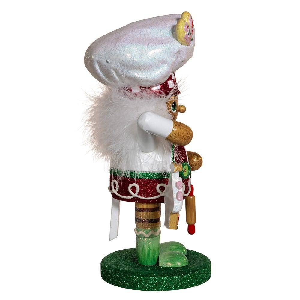 Kurt Adler 10-Inch Hollywood Nutcrackers Gingerbread Baker Boy Nutcracker