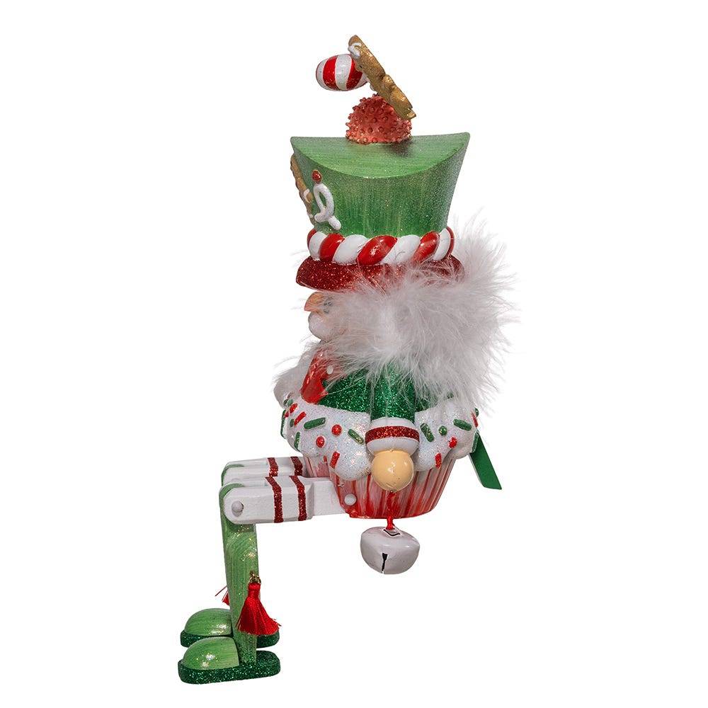 Kurt Adler 11-Inch Hollywood Nutcrackers Sprinkles and Gingerbread Shelf Sitter Nutcracker