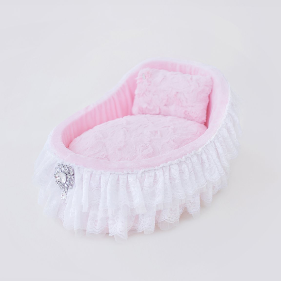 Crib Dog Bed Baby Doll Pink