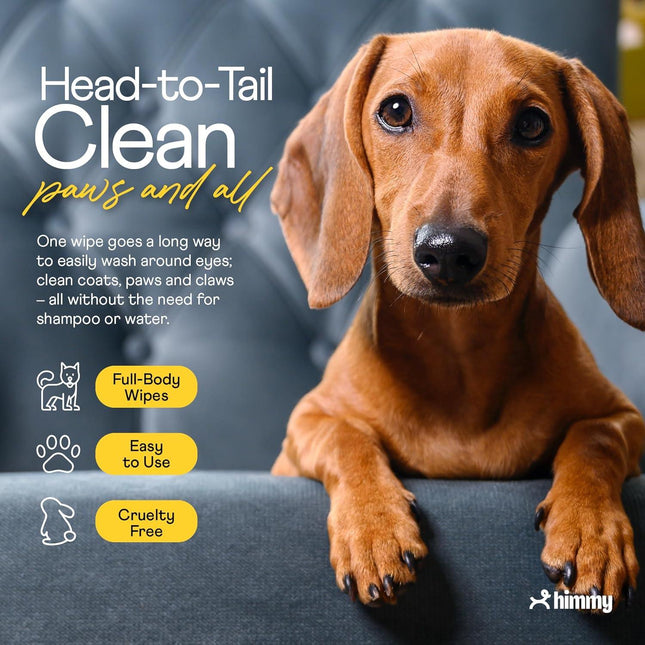 Himmy™ Large Pet Wipes for Dogs and Cats