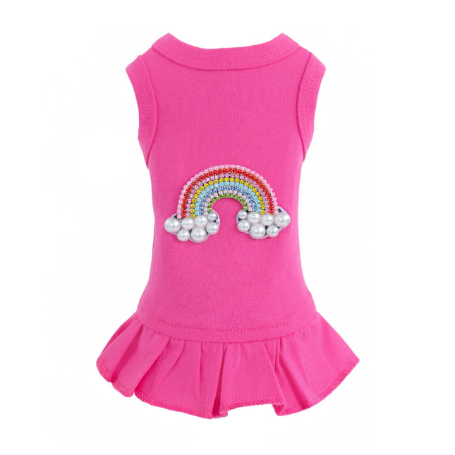 Rainbow Dog Dress