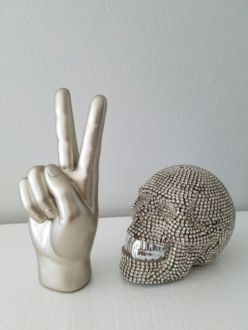 Rhinestone Skull Bank - 8